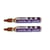 2 crayons cire liquide pour bougie - Doré