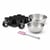 Set de 4 ustensiles de pâtisserie moule à gâteaux 2 bols et spatule Black mettallic Black mettallic Zenker  Black mettallic