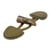 Lot de 6 brandebourgs simili cuir 155mm vert kaki