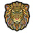 Le Lion Majestueux - Puzzle en bois - Boite en carton