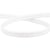 Double cordon 9mm blanc au mètre