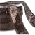 Bobine galon paillettes 14,5m marron café