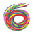 MégaCréa DIY - Cordelettes satin couleurs vives 2 mm x 2 m 5 couleurs