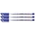 Lot de 3 feutres pour transparent OHPen encre soluble pointe fine - STABILO - Bleu