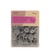 Lot de 30 boutons pression 100% plastique Gris 12mm