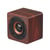 Enceinte Bluetooth Bois Mega Bass Autonomie 8h Ultra Portable Rouge YONIS