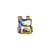 Ecusson thermocollant Sac à dos d'école 3cm x 3cm