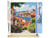Peinture par Numéro Figured'Art - Vue sur le fleuve à Porto - Kit de Loisir Créatif DIY Numéro d'Art Complet - 40x50cm toile roulée + châssis en bois à monter