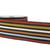 Bobine 10m Elastique ceinture stripes/rayures Multicolore