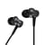 Écouteurs Filaire Intra Boutons Contrôle Micro Répondeur Rejet Appel Noir YONIS