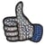 Patch Like, 4,8x5cm, pour repasser, 1pce.