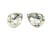 10 PERLES STRASS CABOCHON Goutte à Facettes Transparent 10 x 14 mm - Acrylique - Dos Pointu - Diy