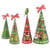 Sapin de Noel à décorer avec des gommettes 3 pièces