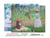 Peinture par Numéro Figured'Art avec Cadre - Dans les bois de Giverny - Monet - Kit de Loisir Créatif Numéro d'Art - 40x50cm toile tendue sur châssis