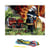 Kit complet canevas 15 x 20 cm motif pompier camion