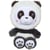 Peluche Panda Hoody Pets-  -24 cm