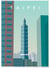 Affiche Taipei | A3 : 29,7x42cm