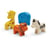 Figurines - 4 animaux de la savane - Plan Toys