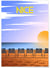 Affiche ville Nice | A3 : 29,7x42cm