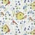 Lot de 4 serviettes en papier découpage collage 33 cm OISEAU NICHOIR FLEUR O 434