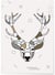 Affiche Cerf scandinave | A3 : 29,7x42cm