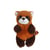 Peluche - Peluche P'tits Farouches panda roux - 15 cm