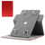 Housse Tablette Tactile 7 Pouces Universelle Etui Protection Rotation 360° Rouge YONIS