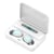Ecouteurs Bluetooth Réduction De Bruit Affichage Digital Étanche Longue Autonomie Blanc YONIS