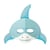 MégaCréa DIY - Masque enfant 3D en carte forte requin à monter