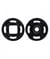 Carte de 18 boutons Pressions Noir 7mm - Union Knopf Noir