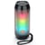 Enceinte Waterproof Bluetooth LED Autonomie 2H Radio FM TWS Aux MP3 Noir YONIS
