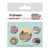 Pusheen - Pack 5 badges Fancy