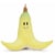 Peluche super mario kart - banane jaune 35 cm - nintendo - peluche licence