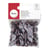Perles en bois poli 1 cm Brun foncé 52 pièces