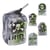 Mini pierre tombale - lot de 4 - 10cm