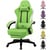 Chaise gaming ergonomique GTPLAYER Papillon - Similicuir - Vert - 55 x 51 x 130 cm