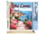 Peinture par Numéro Figured'Art - Affiche de voyage lac de Côme en fleurs - Kit de Loisir Créatif DIY Numéro d'Art Complet - 40x50cm toile roulée + châssis en bois à monter
