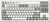 8BitDo Retro Mechanical Keyboard M Edition (Clavier Qwerty 87 touches - DISPOSITION ANSI / ANSI LAYOUT)