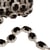 Bobine 5m galon pierres 15mm noir