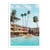Affiche 30x40 cm - Palm Springs hotel - Gal Design