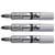 Lot de 3 marqueurs tableau blanc - PENTEL - Pointe ultra large - Noir - MAXIFLO MWL5W