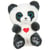 Peluche - Peluche Panda gris ardoise "Cutydoos Love" - 13 cm