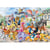 Puzzle la parade des heros disney : 101 dalmatiens - bambi - baloo - aladdin 200 pieces - educa - 13289