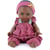 Poupée Petit Câlin métisse 28 cm Lya - Petitcollin