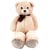 Peluche geante ours blanc 1 metre 05 - sam - grande peluche 105 cm