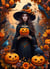 Puzzle 500 pièces - Halloween Witch - Bluebird Puzzle