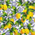 4 serviettes en papier découpage collage 33 cm CITRON CITONNIER MEDITERRANEE FR 106