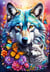 Puzzle 1000 pièces - Wolves - Maternal Love Collection - Alipson Puzzle
