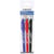 Lot de 6 marqueurs permanents TOMBOW MONO twin pointe 0,8 et 0,4 mm - Noir, rouge, bleu