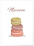 Affiche Macaron | A3 : 29,7x42cm